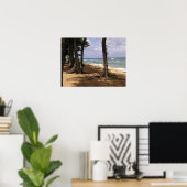 Poster Plage, Wailua, Kauai (Bureau à domicile)