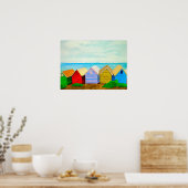 Poster Plages (Cuisine)