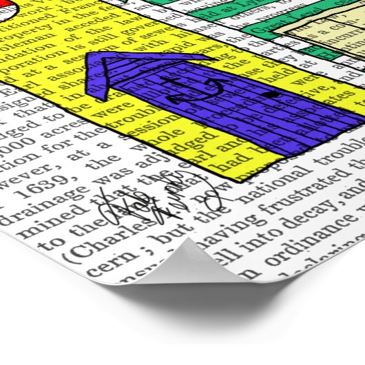 Poster Plages (Coin)