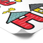 Poster Plages (Coin)