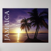 Poster Plages à Negril Jamaïque (Devant)