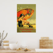 Poster Plages australiennes Vintages (Cuisine)