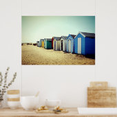 Poster Plages Colorées Au Soleil (Cuisine)