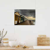 Poster Plages Dans Une Tempête D'Été | Southwold (Cuisine)