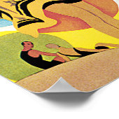 Poster Plages de Riviera ~ Cannes (Coin)