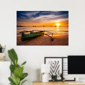 Poster Plages tropicales | Boracay's White Beach (Bureau à domicile)