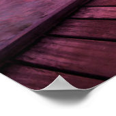 Poster Plages tropicales | Coucher de soleil aux Maldives (Coin)