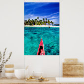 Poster Plages tropicales | El Nido, Philippines, Palawan (Cuisine)