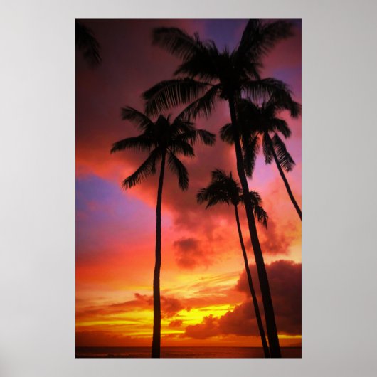 Poster Plages tropicales | Maui Hawaii (Devant)
