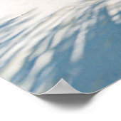 Poster Plages tropicales | Plage de chaises longues Bora (Coin)