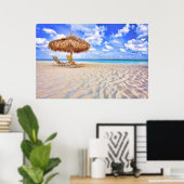 Poster Plages tropicales | Plage de sable d'Aruba (Bureau à domicile)