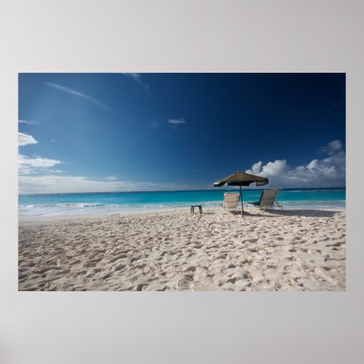 Poster Plages tropicales | Sandy Beach, Anguilla (Devant)