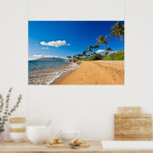Poster Plages tropicales | Wailea, Maui, Hawaii (Cuisine)