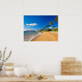 Poster Plages tropicales | Wailea, Maui, Hawaii (Cuisine)