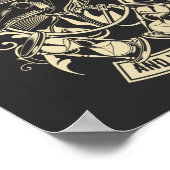 Poster Plague Doctor Vintage (Coin)