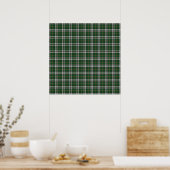 Poster Plaid tartan du Cap-Breton (Cuisine)