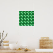 Poster Plaid vert (Cuisine)