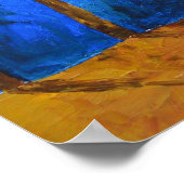 Poster Plaid vert sur la grande marche 2008 (Coin)