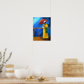 Poster Plaid vert sur la grande marche 2008 (Cuisine)