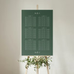 Poster Plain Modern Greenery Wedding Seating Chart<br><div class="desc">Plain Modern Greenery Wedding Seating Chart

#pampasgrass
#junglewedding
#jungleinvitation
#coralwedding
#weddingmenu
#desertwedding
#lasvegaswedding
#terracottawedding
#peachwedding
#pampasweddingmenu
#pampas
#terracotta
#coral
#peach
#naturalwedding
#driedgrass
#driedpampas
#wabisabiwedding
#naturewedding</div>