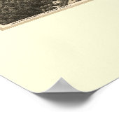 Poster Plaines blanches, NY Carte panoramique - 1887 (Coin)