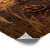 Poster Plaines du Rhinocéros de Noyer (Coin)