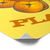 Poster Plaines frites Cuisine Bananes Caraïbes Alimentati (Coin)