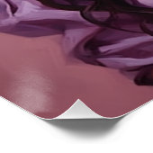 Poster Plaines violettes Pastel : Cowgirl Wall Art (Coin)