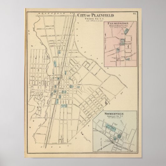 Poster Plainfield, NJ (Devant)