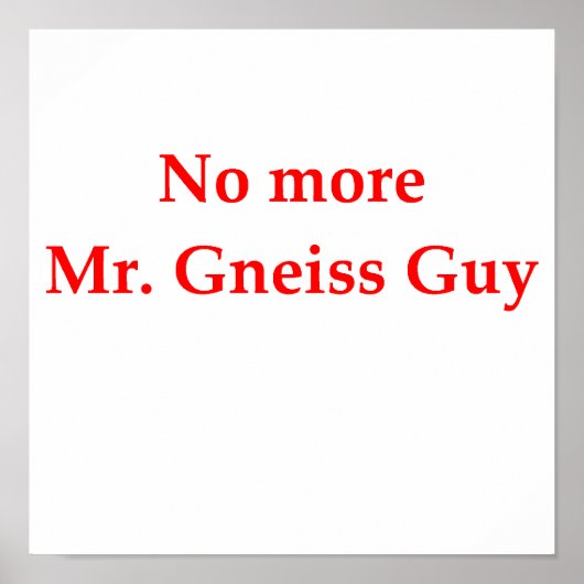 Poster plaisanterie géologique (Devant)