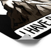 Poster Plaisanterie Physique - J'Ai Potentiel Rock Mounta (Coin)