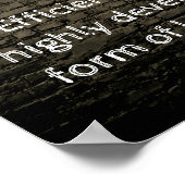 Poster plaisanterie sur l'efficacité (Coin)