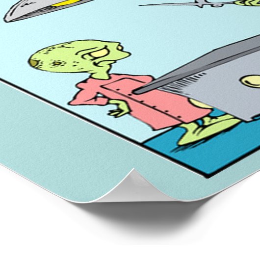 Poster plaisanterie sur l'enlèvement (Coin)