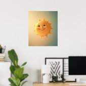 Poster Plaisir Au Soleil (Bureau à domicile)