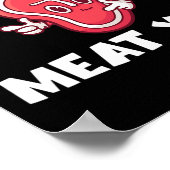 Poster Plaisir De Vous Vider Bbq Grill Boeuf (Coin)