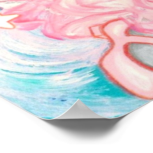 Poster Plaisir Unicorne (Coin)