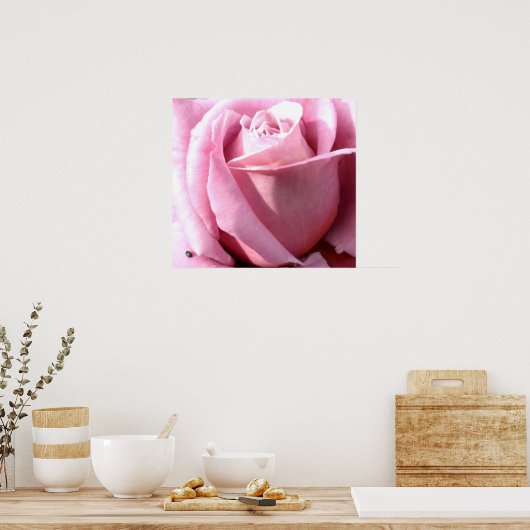 Poster Plaisir violet (Cuisine)