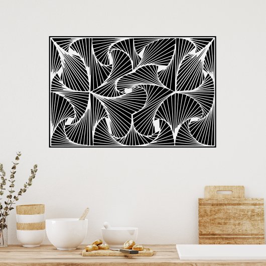 Poster Plaisirs numériques (Cuisine)