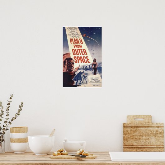 Poster Plan 9 De L'Espace (Cuisine)