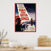 Poster Plan 9 De L'Espace (Cuisine)