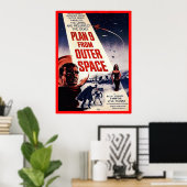 Poster Plan 9 De L'Espace (Bureau à domicile)