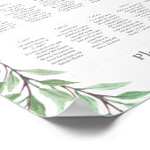 Poster Plan d'assise en bois (Coin)