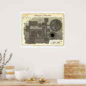 Poster Plan de bataille de Parambor (Cuisine)