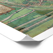 Poster Plan de Bruxelles, de 'Civitates Orbis Terra (Coin)