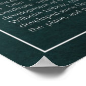 Poster Plan de coordonnées (Coin)