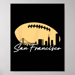 Poster Plan De Football De Votre Ville San Fran