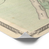 Poster Plan de La Fayette avec Battle Ground City (Coin)