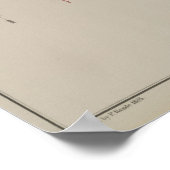 Poster Plan de la nouvelle mine Almaden (Coin)