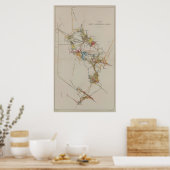 Poster Plan de la nouvelle mine Almaden (Cuisine)