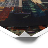 Poster Plan De La Ville (Coin)